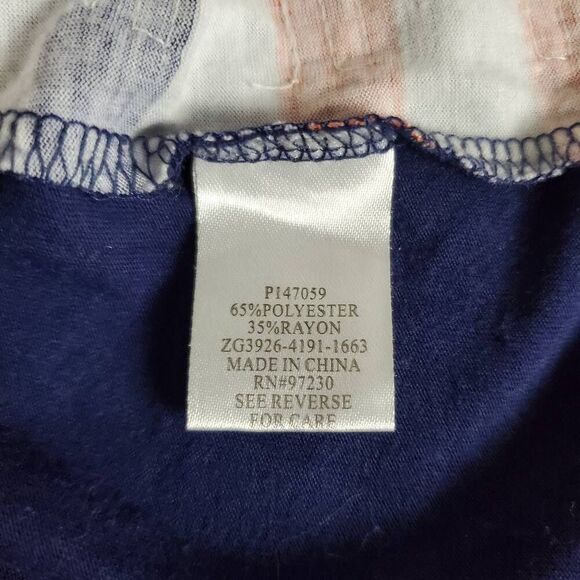 Almost Famous Women’s XL Sequin Striped Tank Top Racerback Multicolor Shine - Picture 5 of 5